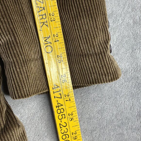 Stafford Blazer Mens 48L Brown Corduroy Two Button Notch Lapel Sport Coat Lined - Picture 9 of 12